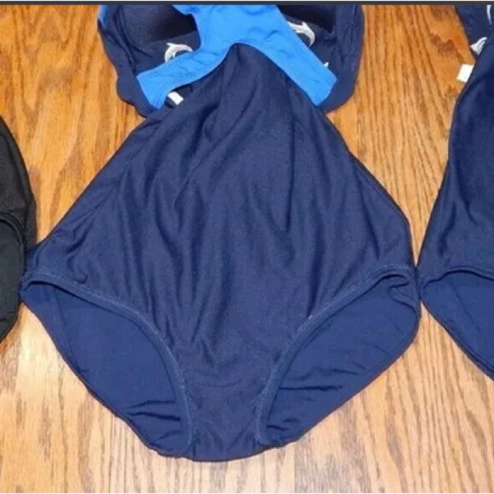LOT 3 Women's Size 32 / 6 DOLFIN Aquashape Swimsuit Athletic Swim Team Lifeguard